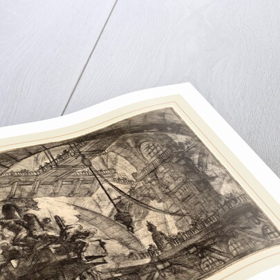 Prisoners on a Projecting Platform by Giovanni Battista Piranesi