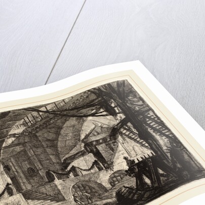 The Sawhorse, 1780s by Giovanni Battista Piranesi