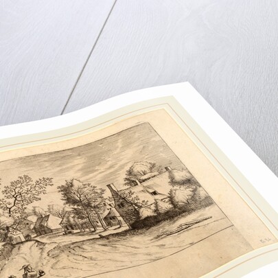 Village Road by Johannes van Doetechum the Elder and Lucas van Doetechum