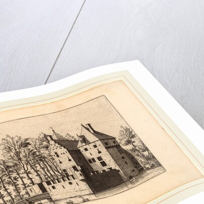 Castle with Lift-Bridge by Johannes and Lucas van Doetechum