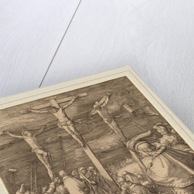 The Crucifixion, probably 1598 by Hendrik Goltzius