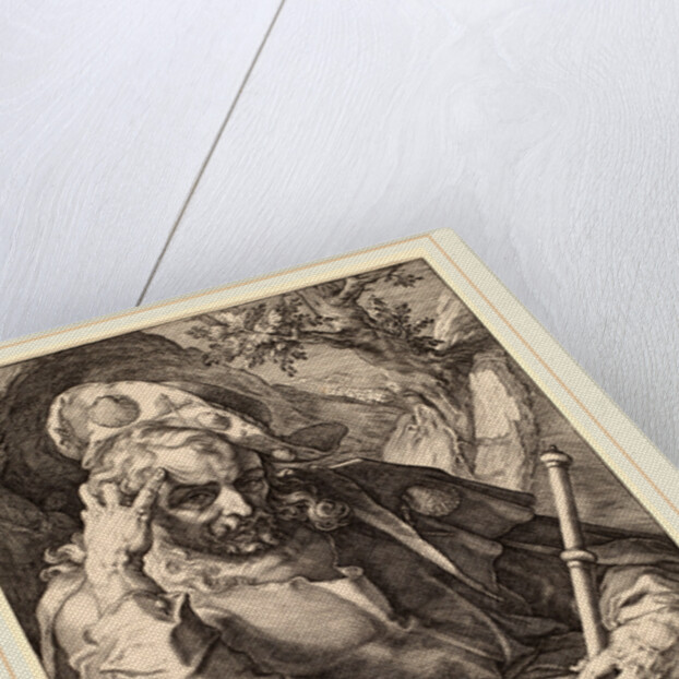 Saint James Major, probably 1589 by Hendrik Goltzius