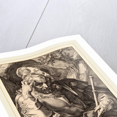 Saint James Major, probably 1589 by Hendrik Goltzius