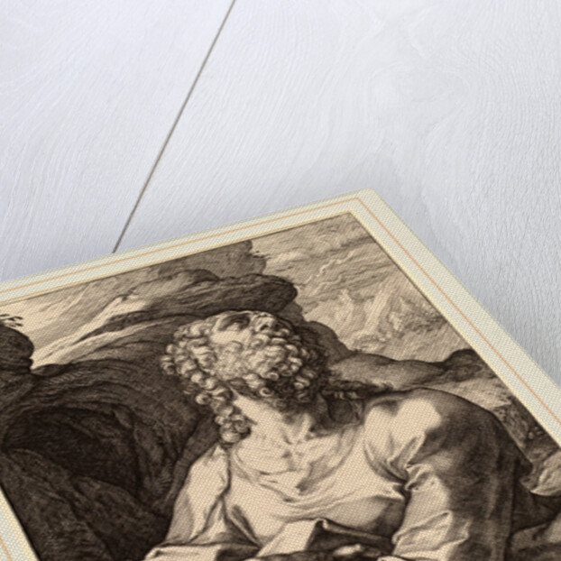 Saint Bartholomew, probably 1589 by Hendrik Goltzius