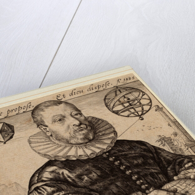 Nicolaus Petri van Deventer, 1595 by Hendrik Goltzius