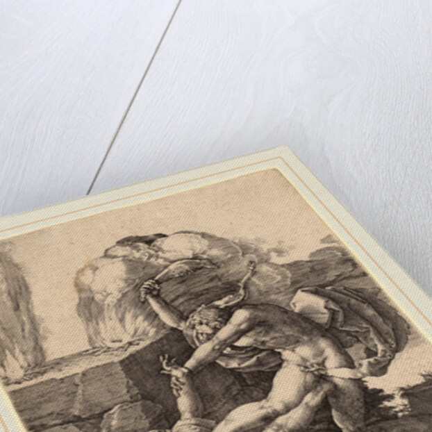 Cain Killing Abel, 1529 by Lucas van Leyden