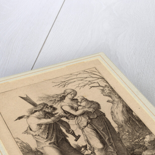 Adam and Eve after Their Expulsion from Paradise, 1510 by Lucas van Leyden