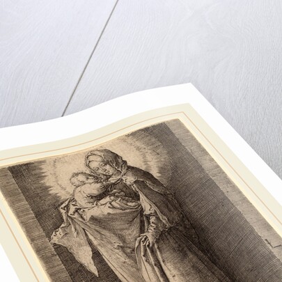 The Virgin in the Niche, c. 1518 by Lucas van Leyden