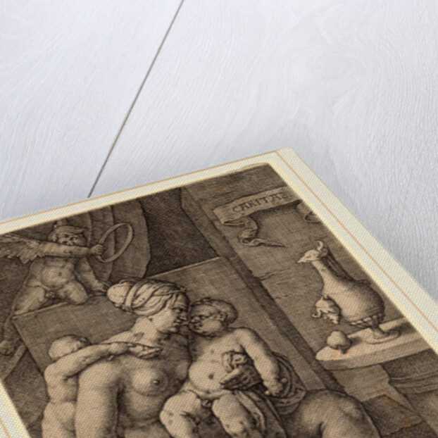 Caritas, 1530 by Lucas van Leyden