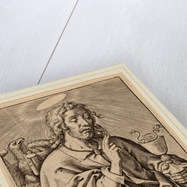 Si mortiferum quid biberint by Hieronymus Wierix