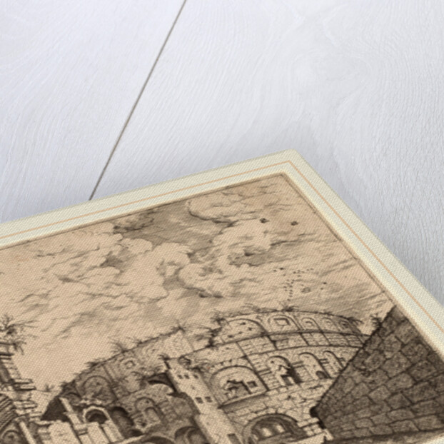 View of the Colosseum, probably 1550 by Hieronymus Cock