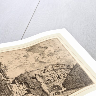 View of the Colosseum, probably 1550 by Hieronymus Cock