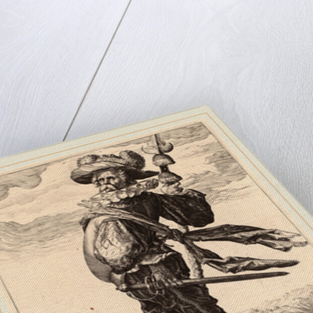 Colonel, 1587 by Jacques de Gheyn II
