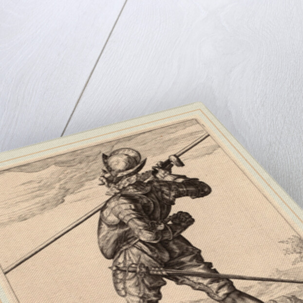 Pikeman, 1587 by Jacques de Gheyn II