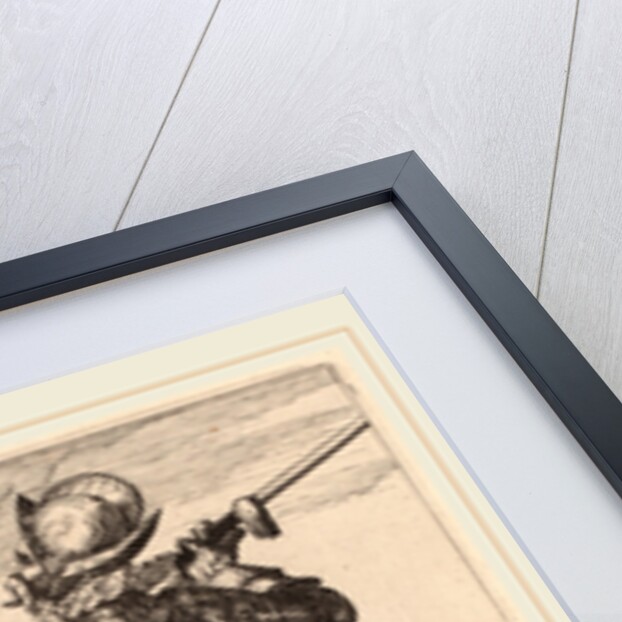 Pikeman, 1587 by Jacques de Gheyn II