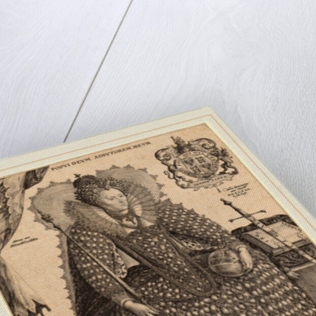 Elizabeth, Queen of England by Crispijn de Passe I