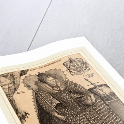 Elizabeth, Queen of England by Crispijn de Passe I