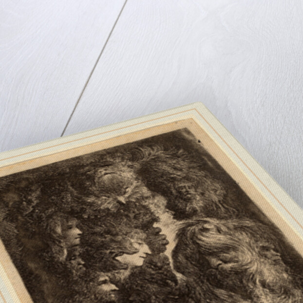 Fantastic Heads, 1638 by Jacques de Gheyn III