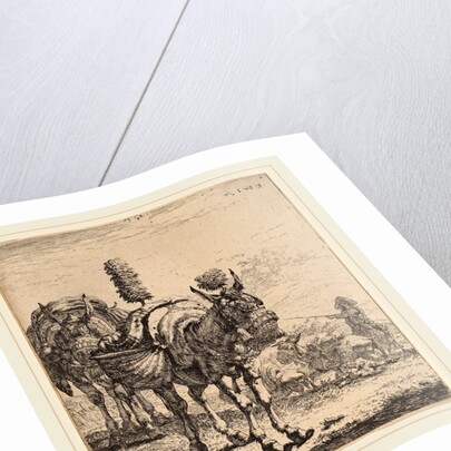 Two Mules by Karel Dujardin