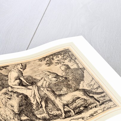 Reynard Seated Atop the Ass by Allart van Everdingen