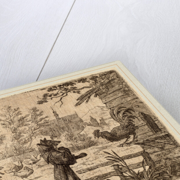 Reynard Disguised as a Monk by Allart van Everdingen