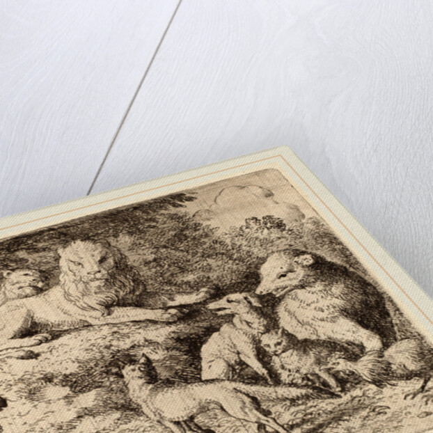 The Animals Present Their Charges Against Reynard by Allart van Everdingen