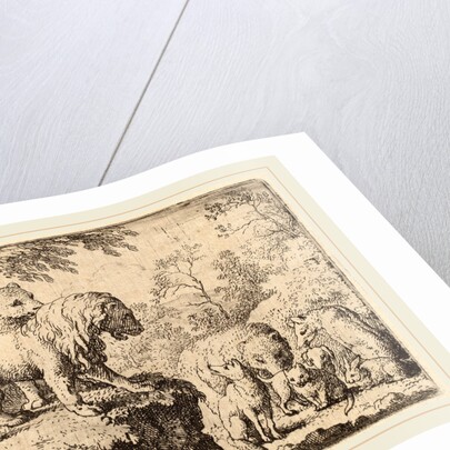The Lion Pardons Reynard before the Other Animals by Allart van Everdingen