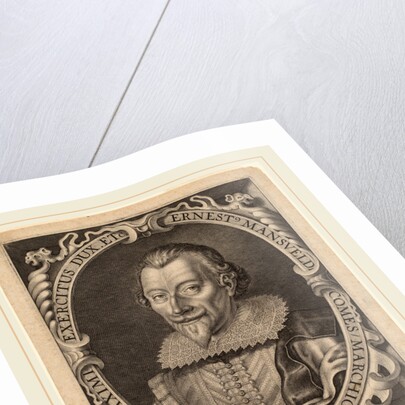 Count Ernest Mansfeld, 1623 by Simon de Passe