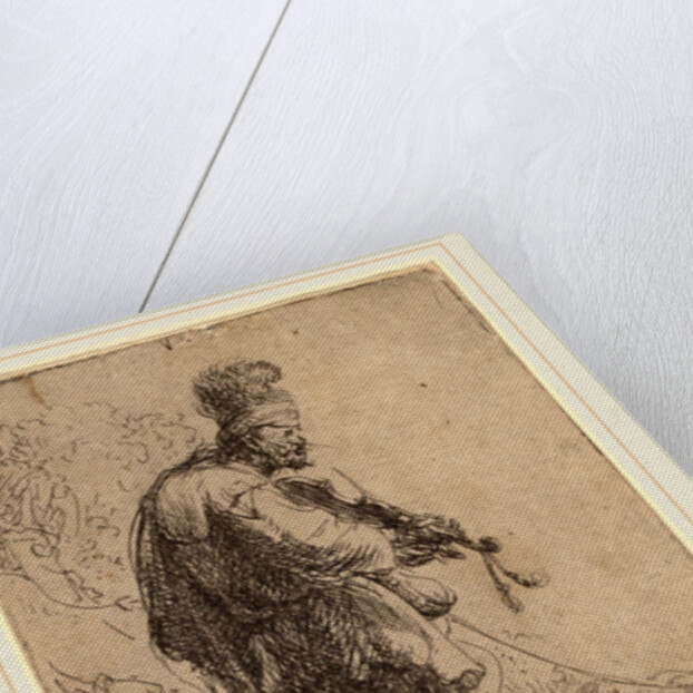 The Blind Fiddler, 1631 by Rembrandt van Rijn