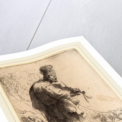 The Blind Fiddler, 1631 by Rembrandt van Rijn