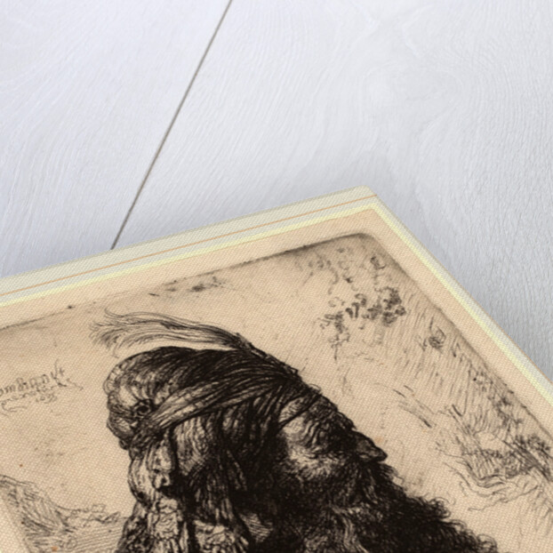 The Third Oriental Head, 1635 by Rembrandt van Rijn and Studio of Rembrandt van Rijn