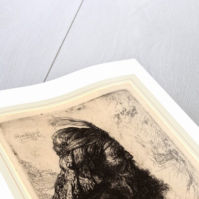 The Third Oriental Head, 1635 by Rembrandt van Rijn and Studio of Rembrandt van Rijn