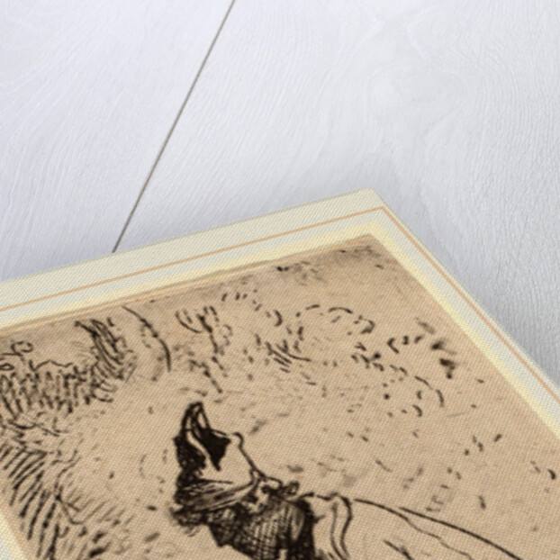 Beggar with a Stick, Walking to the Left, 1631 by Studio of Rembrandt van Rijn