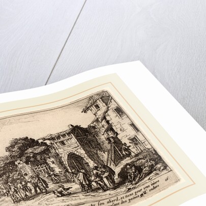 Dying Soldiers by the Roadside by Gerrit van Schagen