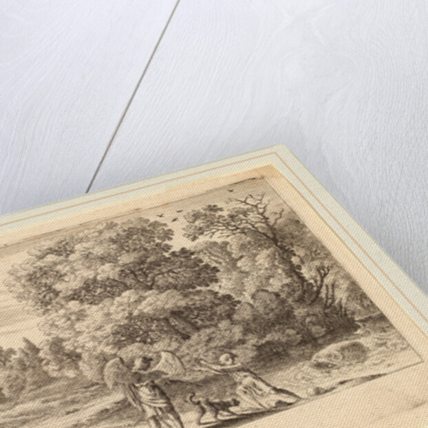 Tobias Frightened by the Fish by Herman van Swanevelt