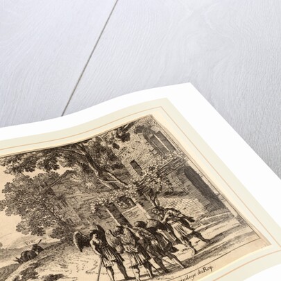 Abraham and the Three Angels by Herman van Swanevelt