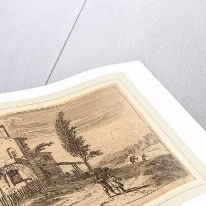 Inn in the Ruins of the Palace of the Emperors by Herman van Swanevelt