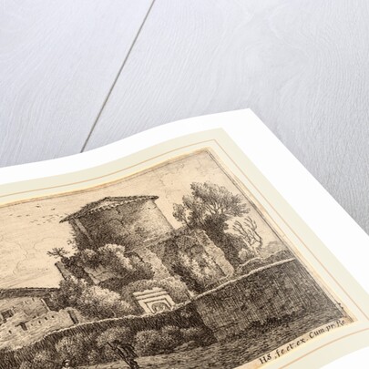 Tomb on the Via Appia by Herman van Swanevelt