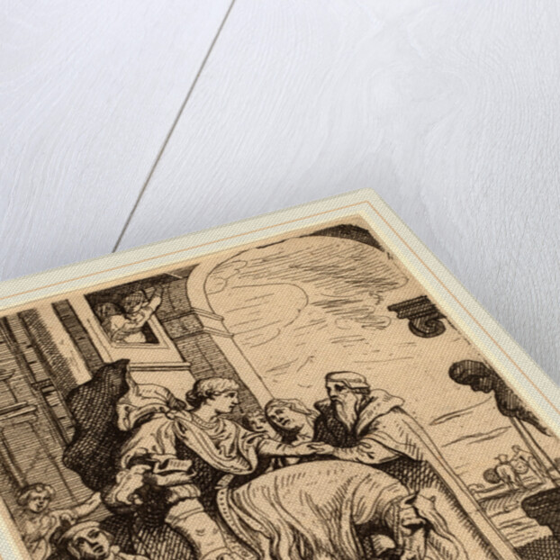 The Prodigal Son Bids Farewell to His Father by Theodoor van Thulden