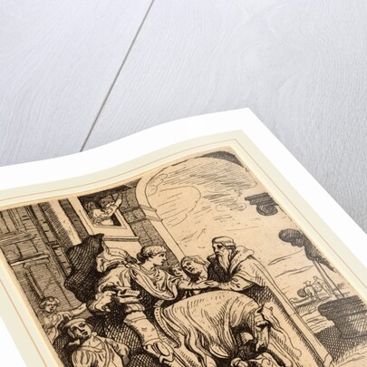 The Prodigal Son Bids Farewell to His Father by Theodoor van Thulden