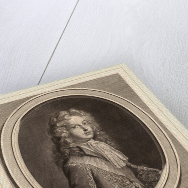 Philippe, Duke of Anjou by Gerard Edelinck