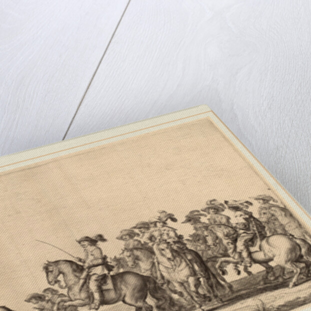 Entry of Marie de Medici into Amsterdam plate 2 of 6, 1639 by Pieter Nolpe