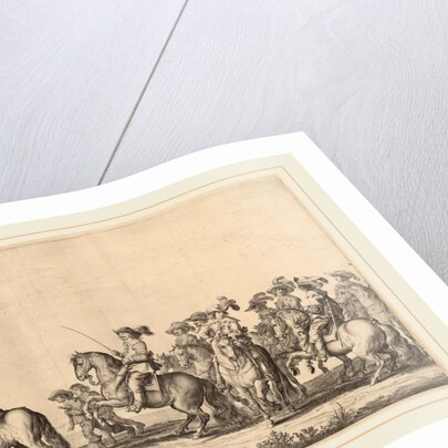 Entry of Marie de Medici into Amsterdam plate 2 of 6, 1639 by Pieter Nolpe