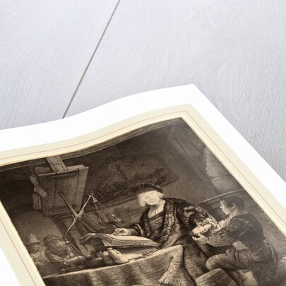 Jan Uytenbogaert, The Goldweigher by Rembrandt van Rijn
