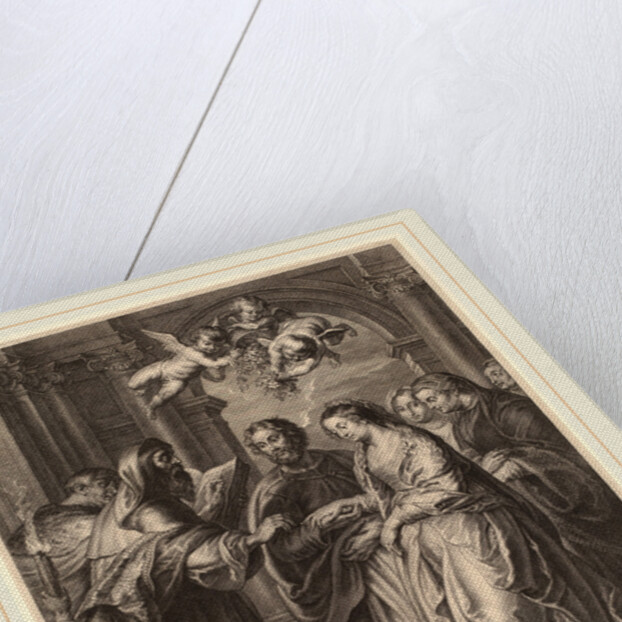 The Marriage of the Virgin by Schelte Adams Bolswert