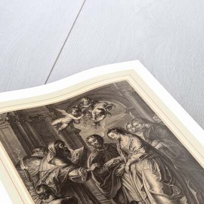 The Marriage of the Virgin by Schelte Adams Bolswert