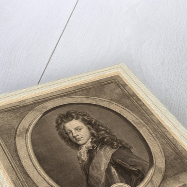 James III, Prince of Wales by Gerard Edelinck