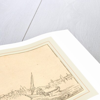 River with Town, 1775 by Cornelis Ploos van Amstel and Bernhard Schreuder