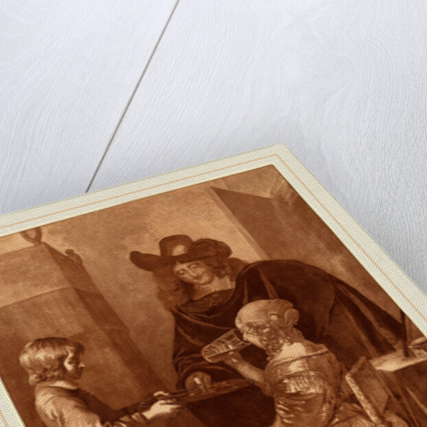 Cavalier and Lady with a Page, 1779 by Cornelis Ploos van Amstel and Cornelis Brouwer