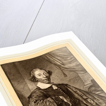 Portrait of a Seated Man, 1771 by Cornelis Ploos van Amstel and Johannes Kornlein